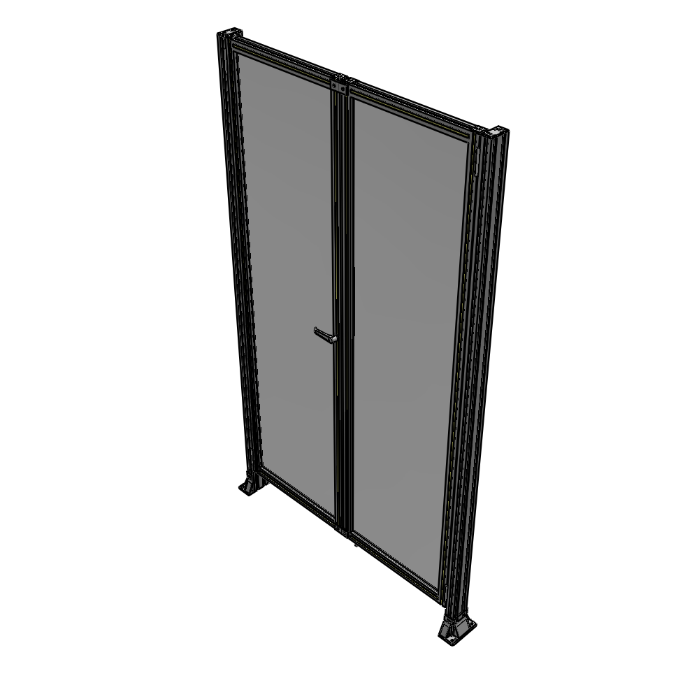 J4-2400-1400-0150-TYPTK GUARDING PANEL 2400MM TALL X 1400MM WIDE 1/4'' POLYCARBONATE