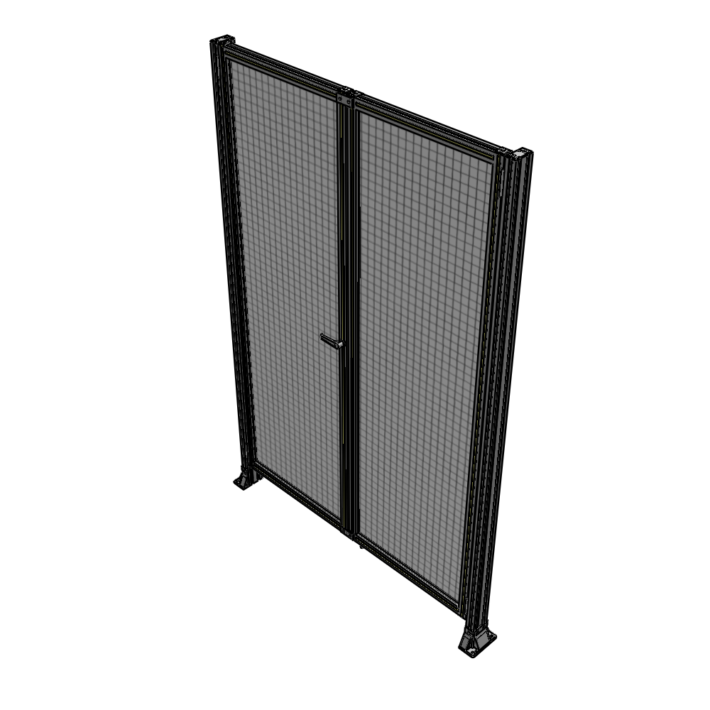J4-2400-1600-0150-TYMTK GUARDING PANEL 2400MM TALL X 1600MM WIDE 1" MESH