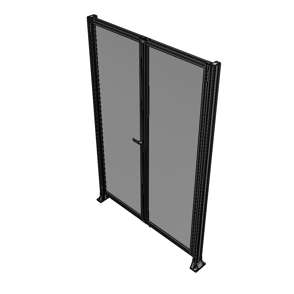 J4-2400-1600-0150-TYPTK GUARDING PANEL 2400MM TALL X 1600MM WIDE 1/4'' POLYCARBONATE