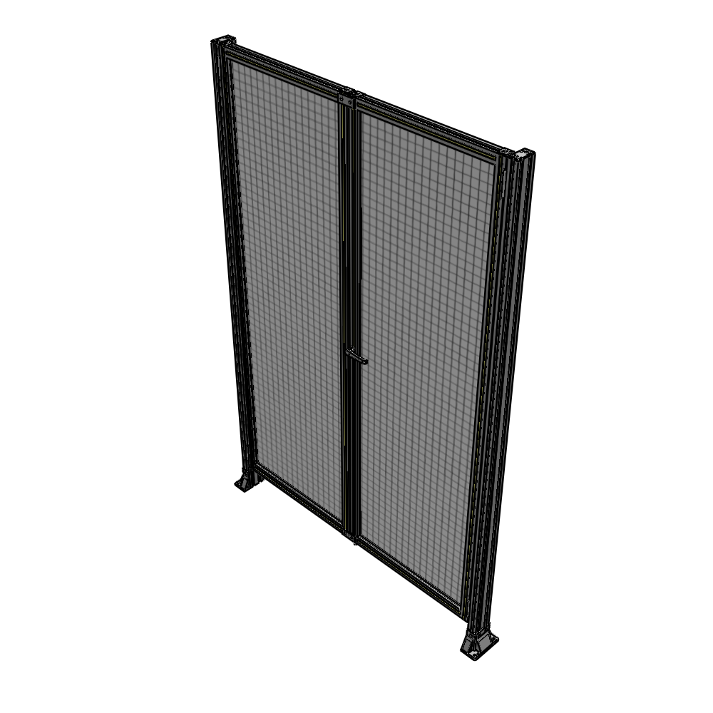 J4-2400-1600-0150-UYMTK GUARDING PANEL 2400MM TALL X 1600MM WIDE 1" MESH