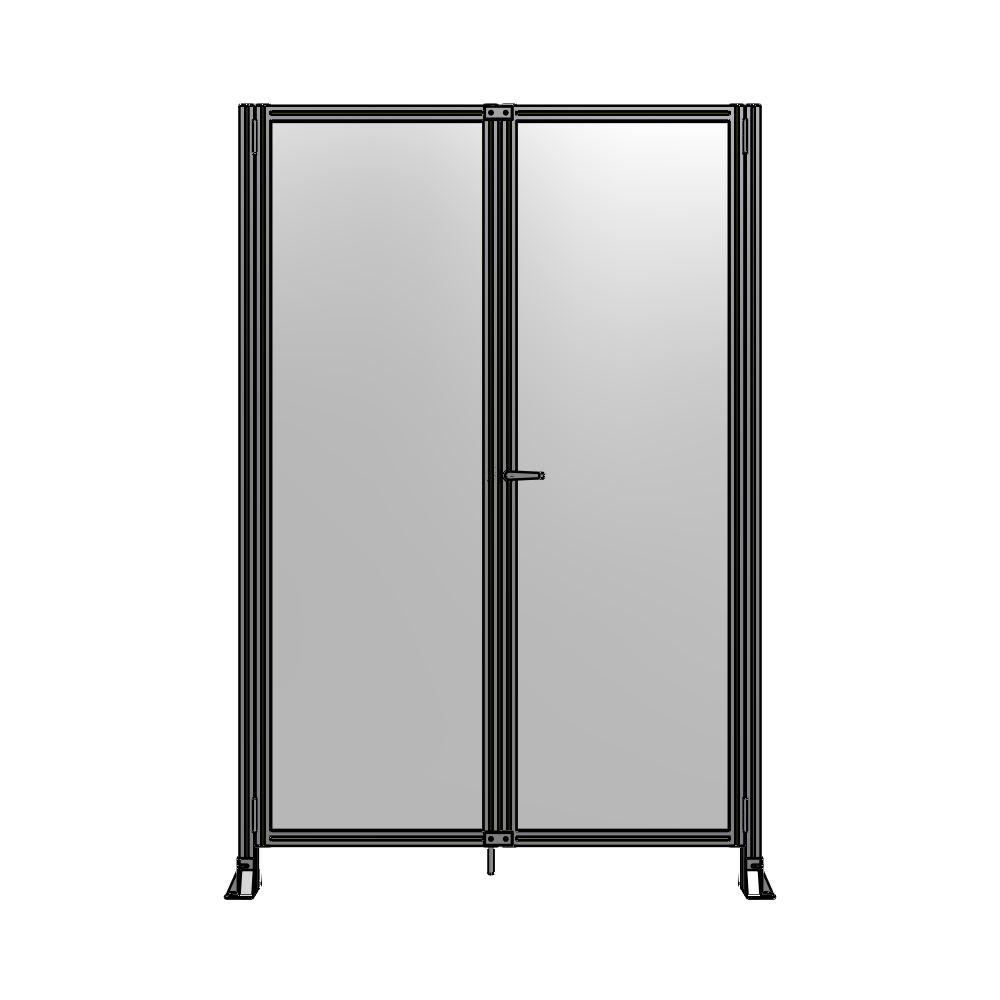 J4-2400-1600-0150-UYPTK GUARDING PANEL 2400MM TALL X 1600MM WIDE 1/4'' POLYCARBONATE