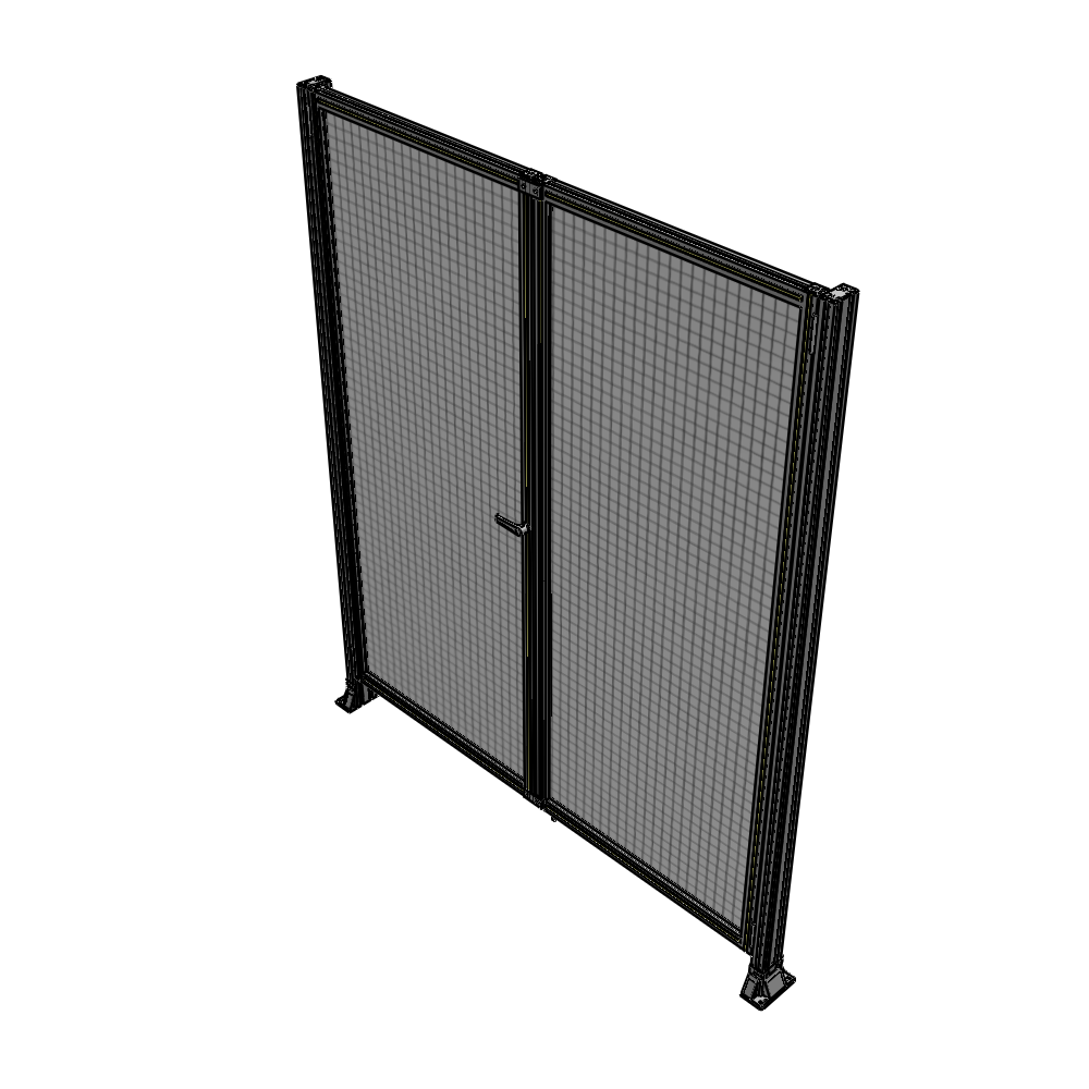 J4-2400-2000-0150-TYMTK GUARDING PANEL 2400MM TALL X 2000MM WIDE 1" MESH