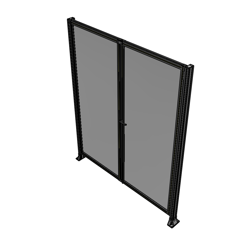 J4-2400-2000-0150-UYPTA GUARDING PANEL 2400MM TALL X 2000MM WIDE 1/4'' POLYCARBONATE