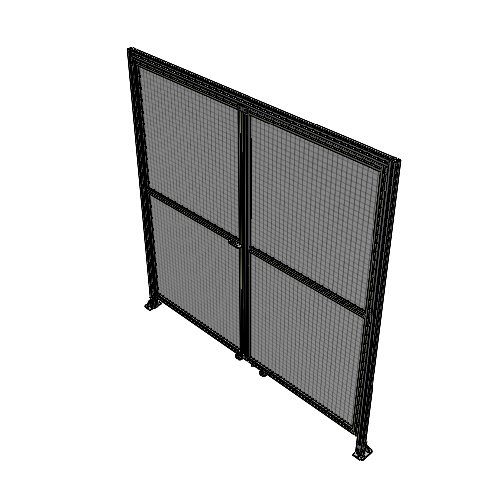 J5-2400-2400-0150-TYMTA GUARDING PANEL 2400MM TALL X 2400MM WIDE 1" MESH