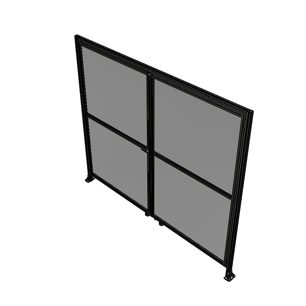 J5-2400-2800-0150-TYPTA GUARDING PANEL 2400MM TALL X 2800MM WIDE 1/4'' POLYCARBONATE