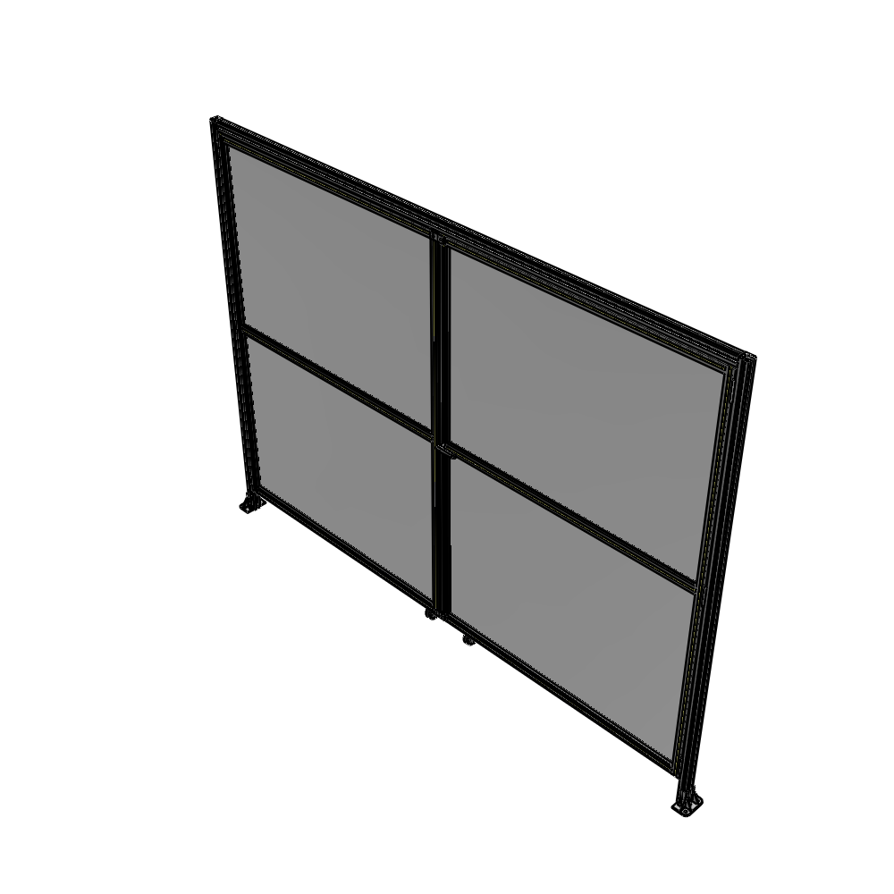 J5-2400-3200-0150-UYPTK GUARDING PANEL 2400MM TALL X 3200MM WIDE 1/4'' POLYCARBONATE