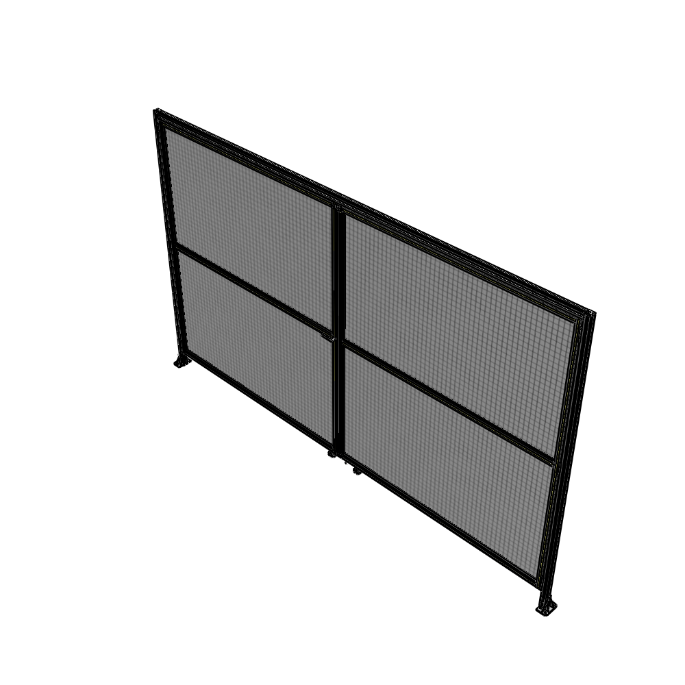 J5-2400-4000-0150-TYMTA GUARDING PANEL 2400MM TALL X 4000MM WIDE 1" MESH
