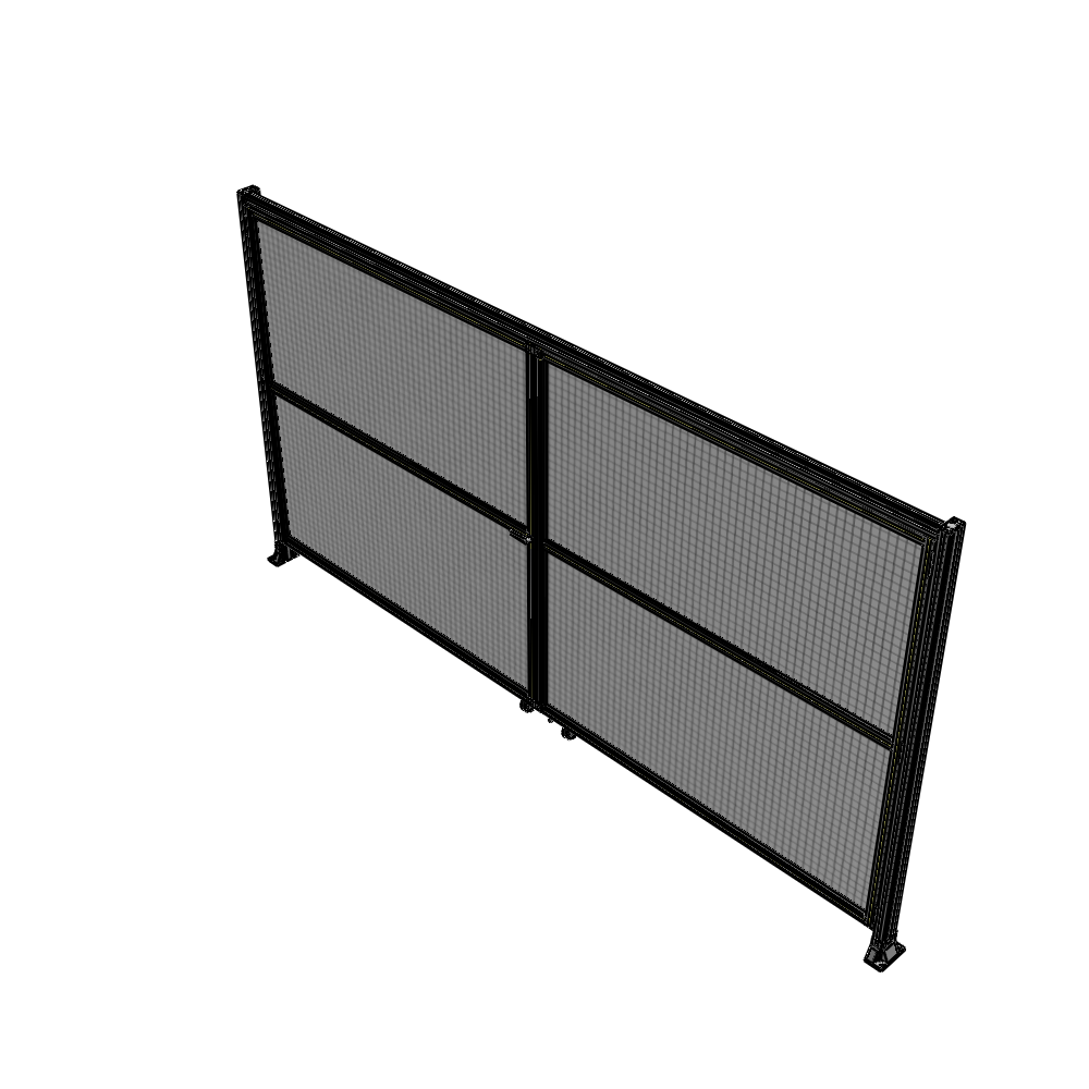 J7-2135-4000-0150-TYMTA GUARDING PANEL 2135MM TALL X 4000MM WIDE 1" MESH