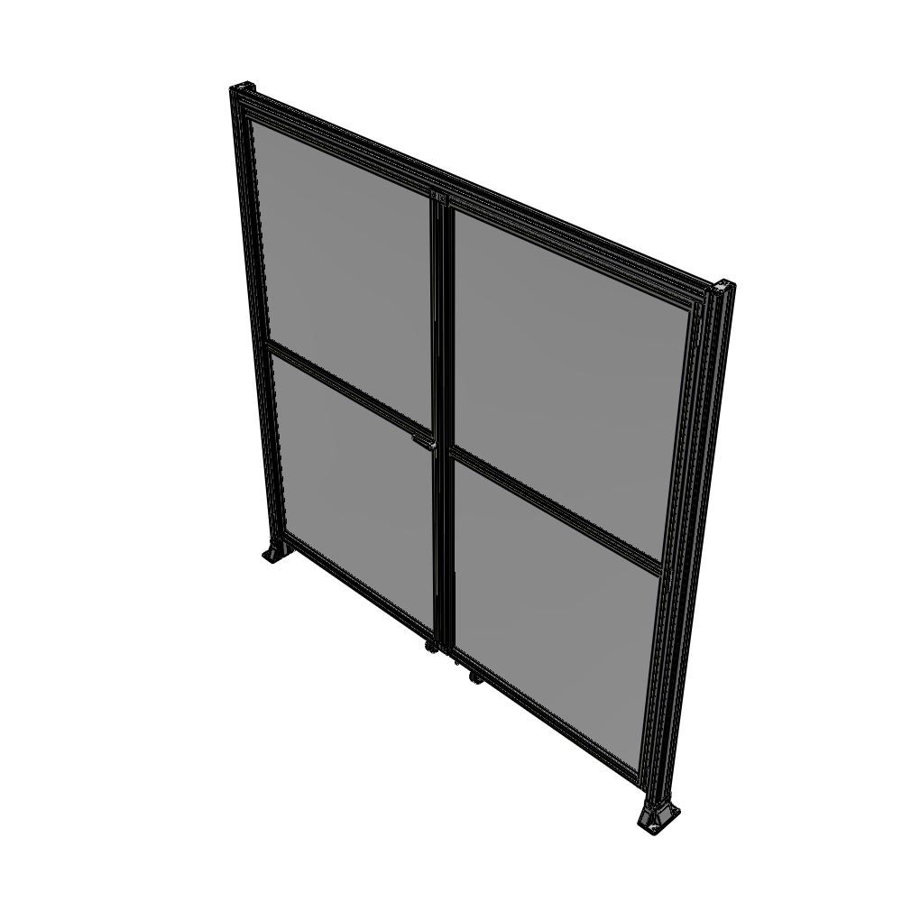 J7-2400-2400-0150-TYPTK GUARDING PANEL 2400MM TALL X 2400MM WIDE 1/4'' POLYCARBONATE