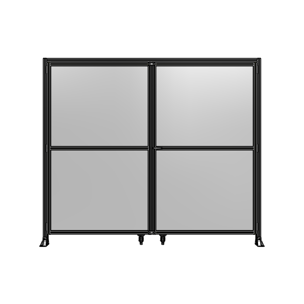 J7-2400-2800-0150-UYPTA GUARDING PANEL 2400MM TALL X 2800MM WIDE 1/4'' POLYCARBONATE