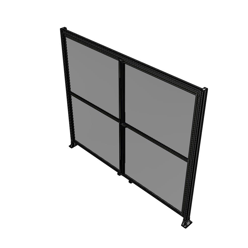 J7-2400-2800-0150-UYPTK GUARDING PANEL 2400MM TALL X 2800MM WIDE 1/4'' POLYCARBONATE