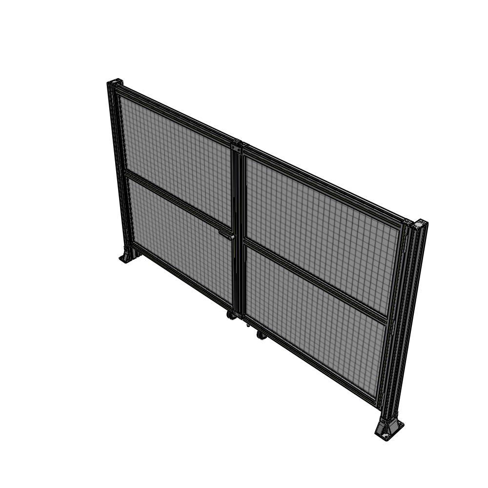J8-1400-2400-0150-TYMTA GUARDING PANEL 1400MM TALL X 2400MM WIDE 1" MESH