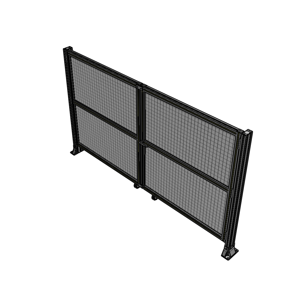J8-1400-2400-0150-UYMTA GUARDING PANEL 1400MM TALL X 2400MM WIDE 1" MESH