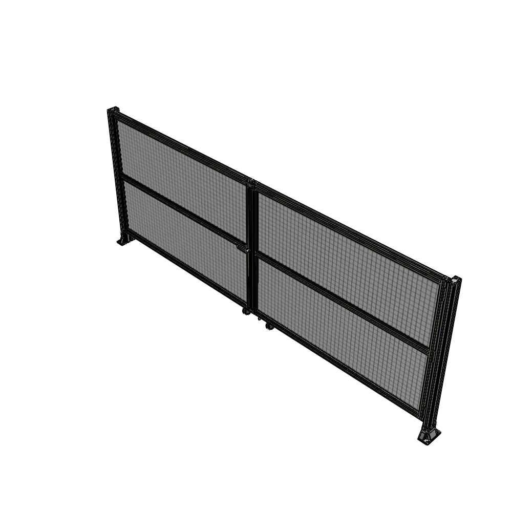 J8-1400-3600-0150-TYMTK GUARDING PANEL 1400MM TALL X 3600MM WIDE 1" MESH
