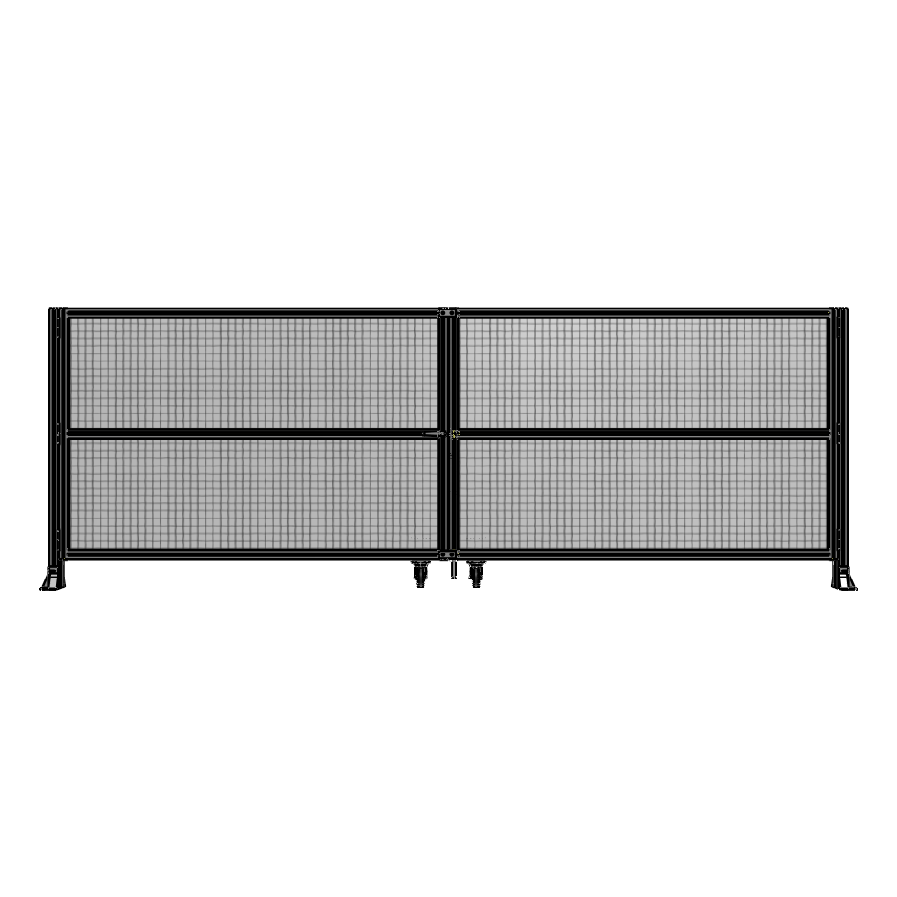 J8-1400-4000-0150-TYMTA GUARDING PANEL 1400MM TALL X 4000MM WIDE 1" MESH