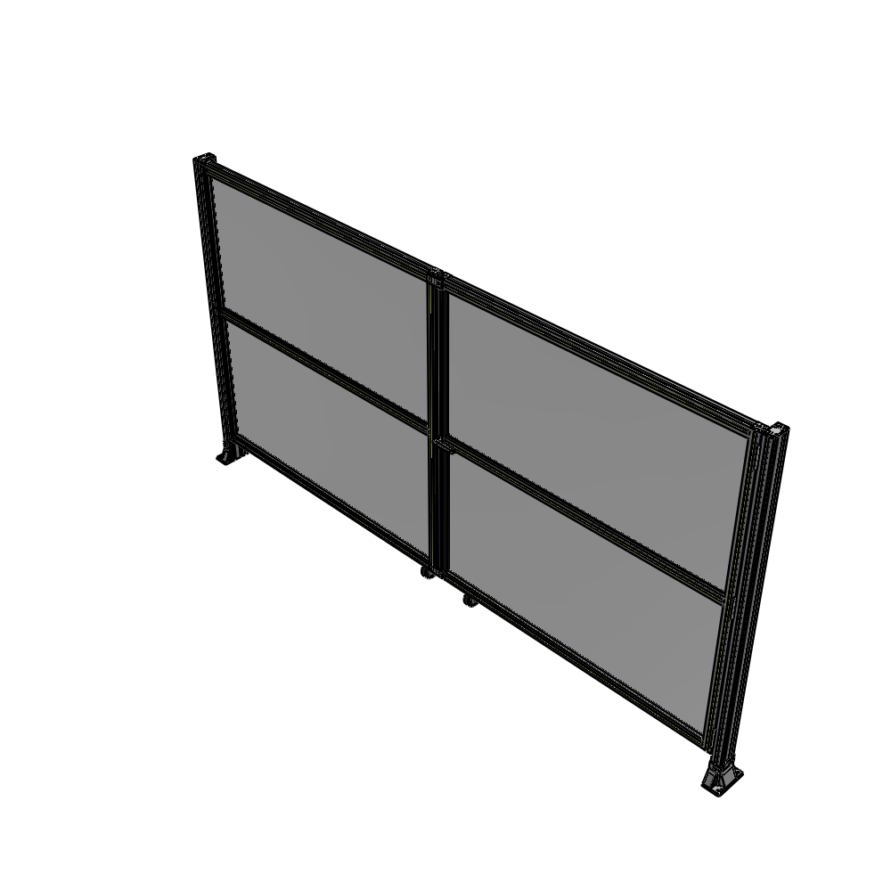 J8-1700-3200-0150-UYPTK GUARDING PANEL 1700MM TALL X 3200MM WIDE 1/4'' POLYCARBONATE