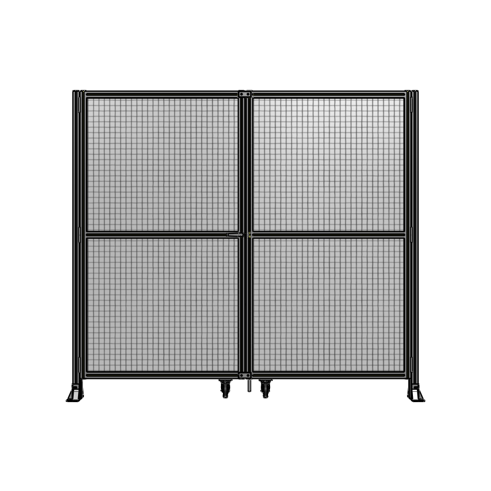 J8-2135-2400-0150-TYMTA GUARDING PANEL 2135MM TALL X 2400MM WIDE 1" MESH