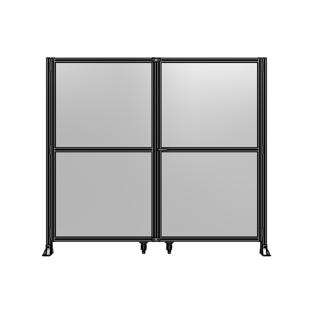 J8-2135-2400-0150-UYPTK GUARDING PANEL 2135MM TALL X 2400MM WIDE 1/4'' POLYCARBONATE