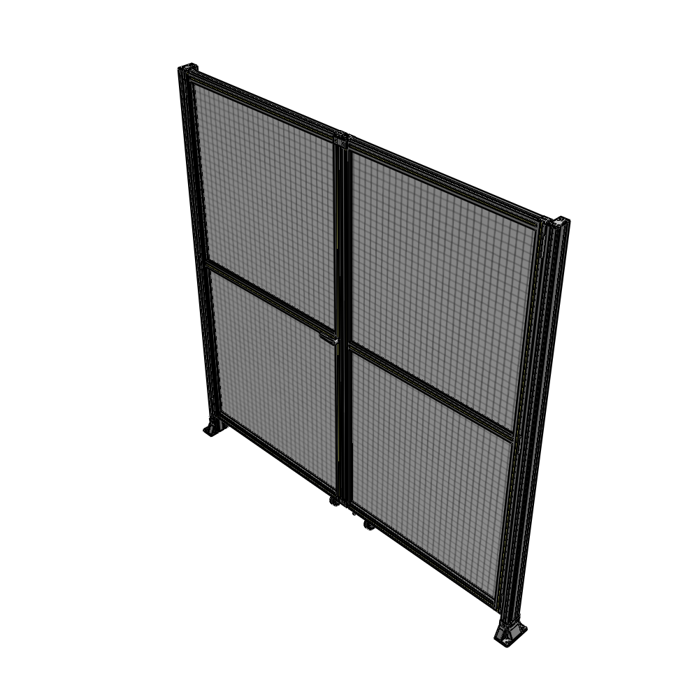 J8-2400-2400-0150-TYMTK GUARDING PANEL 2400MM TALL X 2400MM WIDE 1" MESH