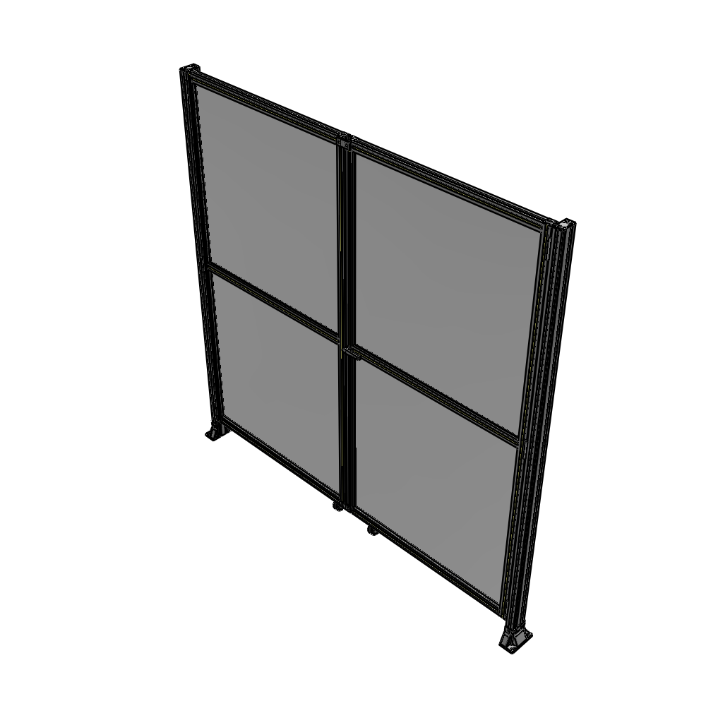 J8-2400-2400-0150-UYPTA GUARDING PANEL 2400MM TALL X 2400MM WIDE 1/4'' POLYCARBONATE