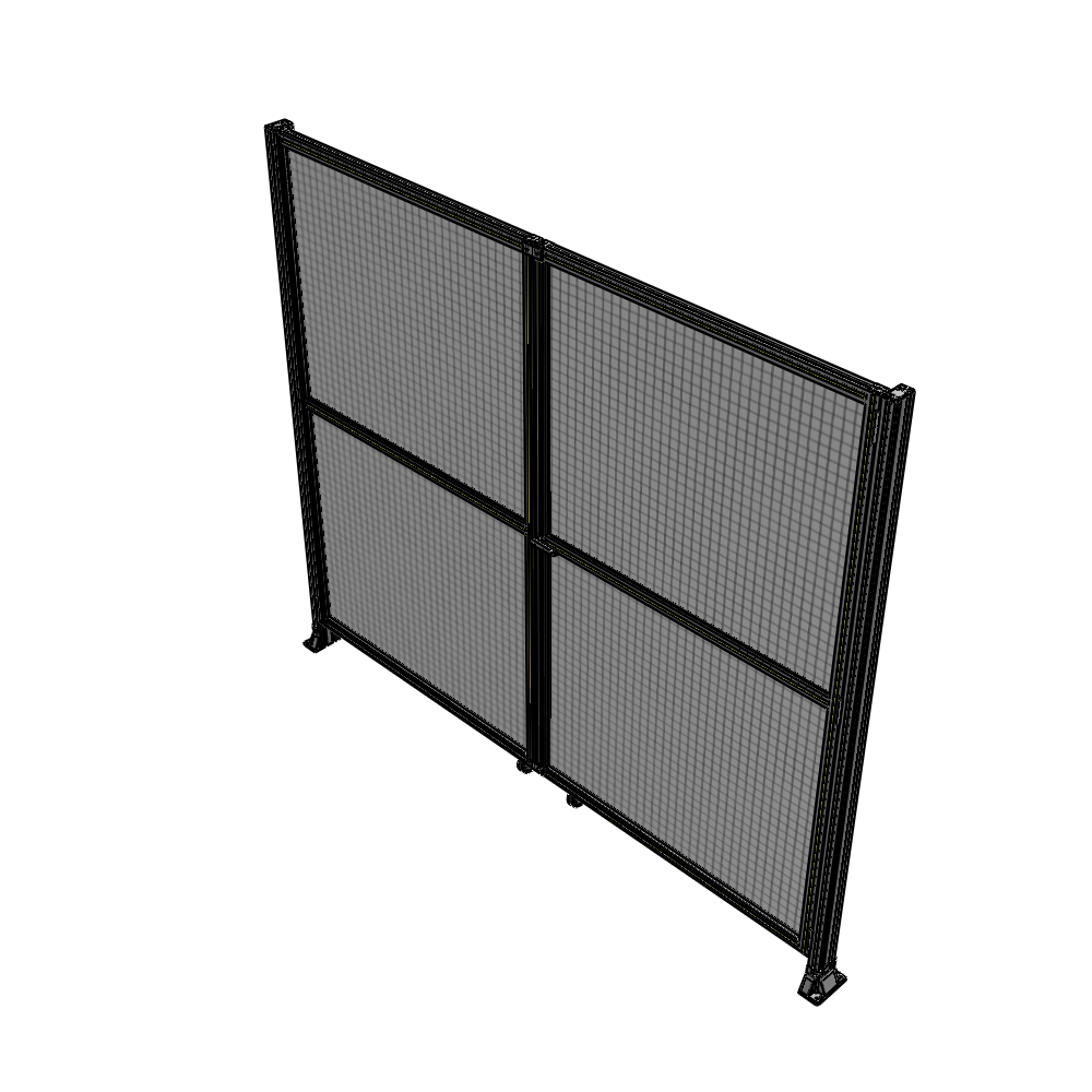 J8-2400-2800-0150-UYMTA GUARDING PANEL 2400MM TALL X 2800MM WIDE 1" MESH