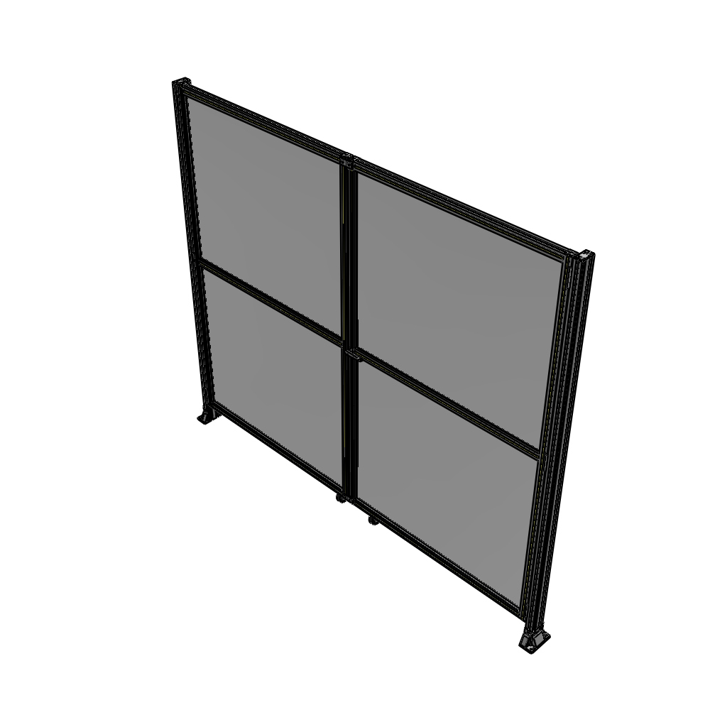 J8-2400-2800-0150-UYPTA GUARDING PANEL 2400MM TALL X 2800MM WIDE 1/4'' POLYCARBONATE