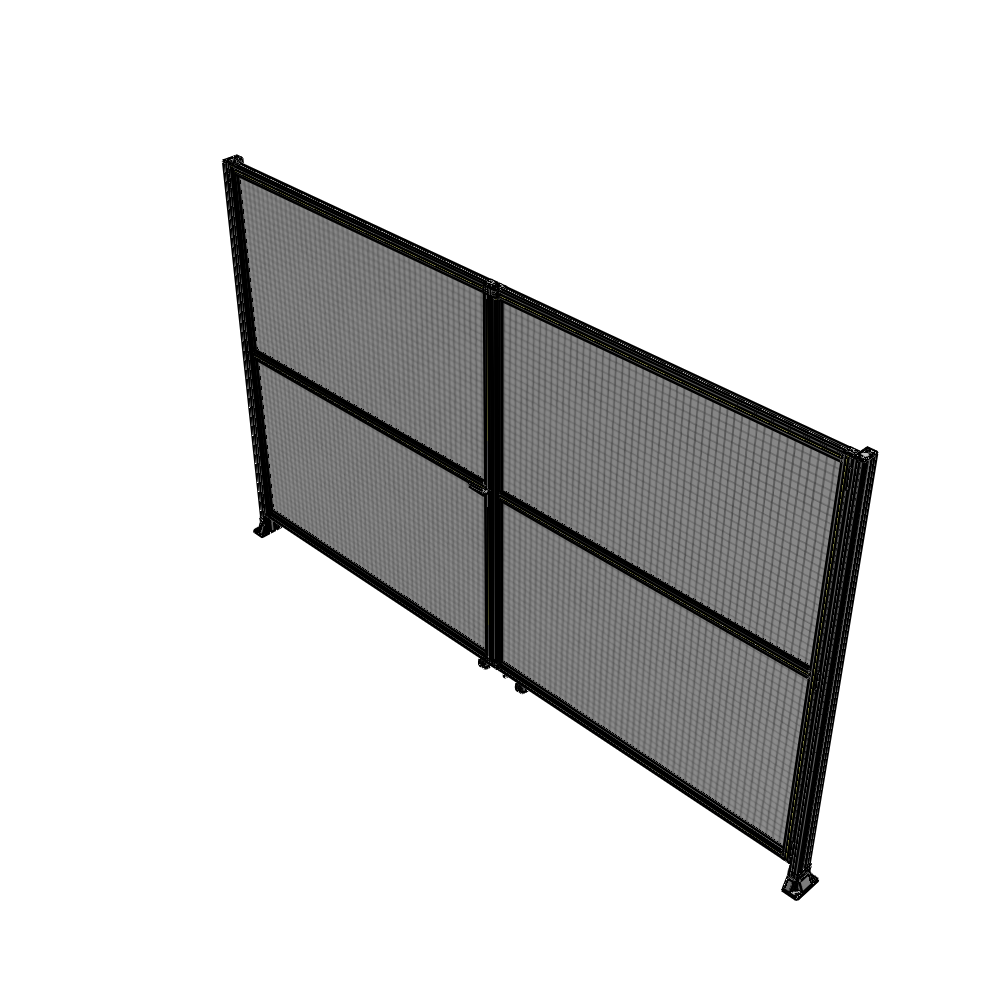 J8-2400-4000-0150-TYMTA GUARDING PANEL 2400MM TALL X 4000MM WIDE 1" MESH