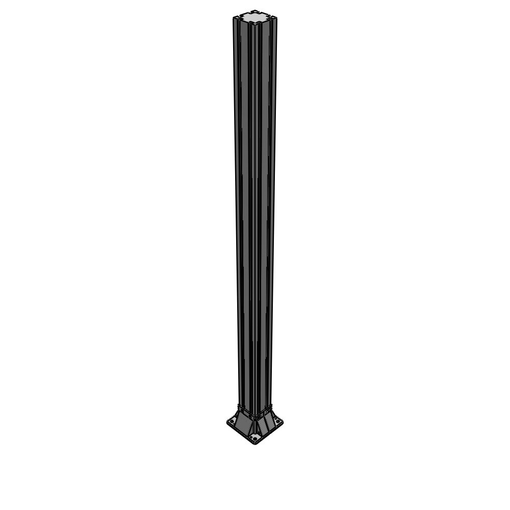 K3-1700-ZFA GUARDING POST 90 MM WIDE X 90 MM DEEP X 1700 MM TALL