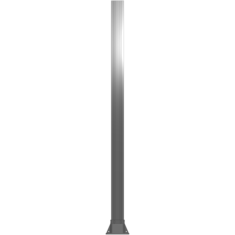K3-1700-ZFA GUARDING POST 90 MM WIDE X 90 MM DEEP X 1700 MM TALL
