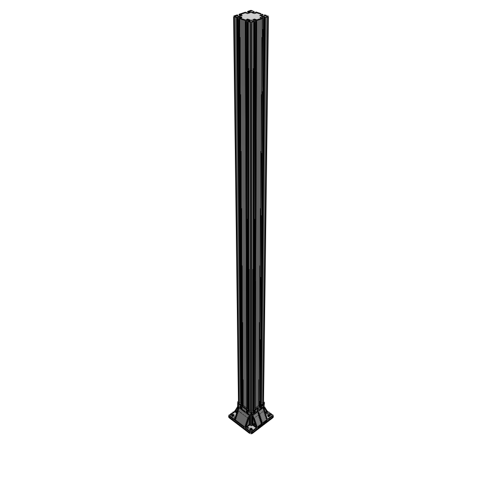 K3-2135-ZFA GUARDING POST 90 MM WIDE X 90 MM DEEP X 2135 MM TALL