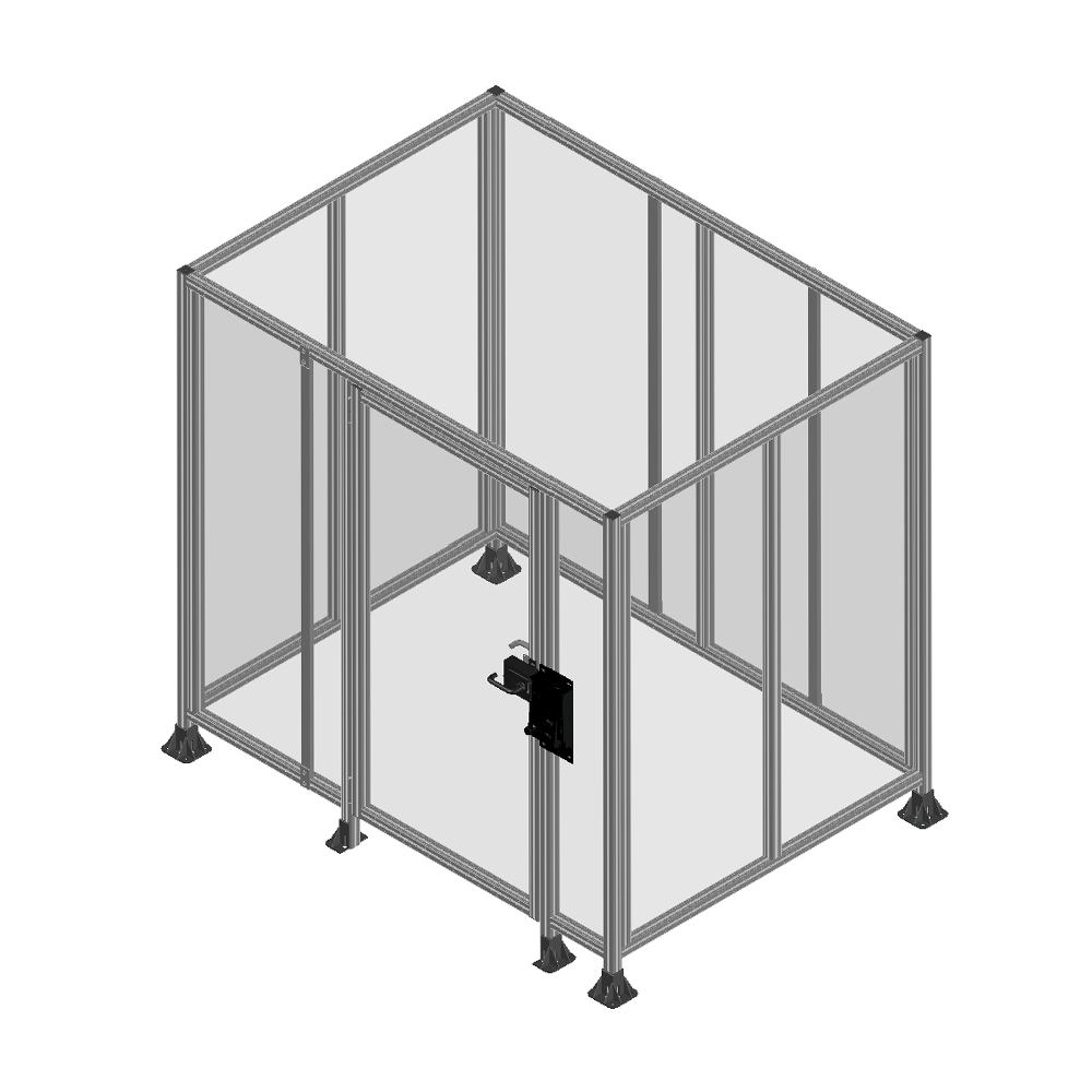 SINGLE POLYCARB ENCLOSURE 10653-155 MODULAR SOLUTION SINGLE POLYCARB ENCLOSURE