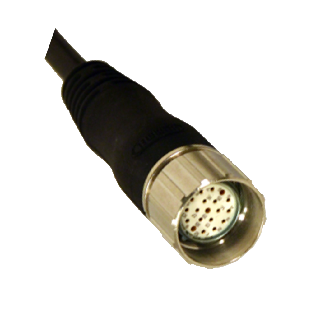 1360964 REER FEMALE CONNECTOR CABLE, 30M,M23 19-POLE STRAIGHT CONNECTOR(CJ30)