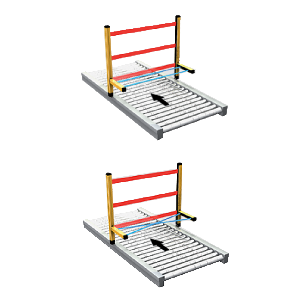 1360021 REER ACCESS CONTROL, MUTING, A/MR, EDM, L-LOGIC, PARALLEL BEAMS, CAT 4, 1280MM LENGTH(ML 3B)