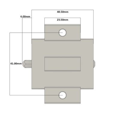 LSD30BK-HN-H-B-M6 AIRTAC LOW PROFILE RAIL BEARING<br>LSD 30MM SERIES, HIGH ACCURACY WITH LIGHT PRELOAD (B), SQUARE MOUNT - NORMAL BODY