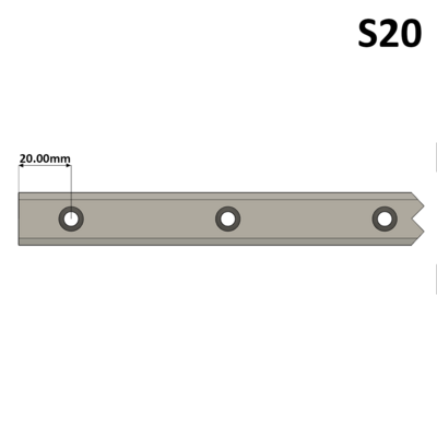 CUT TO LENGTH S20 RAIL LSH