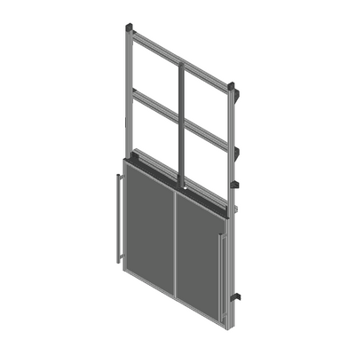 CYLINDER ACTUATED DOORS