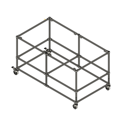 D28 FLOW CART MODULAR SOLUTION D28 LEAN TUBE FLOW CART