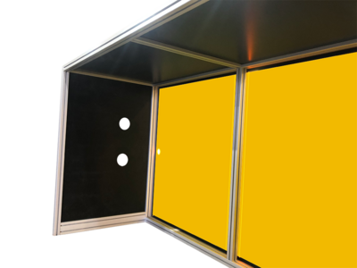 CUSTOM COLORED CABINETS