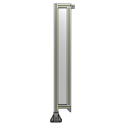 GUARDING PANEL 1400MM TALL X 200MM WIDE 1/4&#39;&#39; POLYCARBONATE