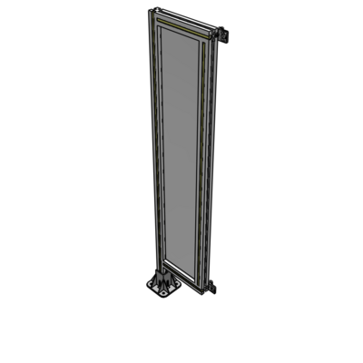 A1-1400-0300-0150-HYPFK GUARDING PANEL 1400MM TALL X 300MM WIDE 1/4'' POLYCARBONATE