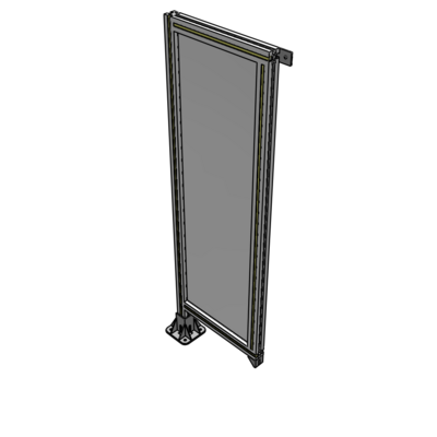 A1-1400-0450-0150-TYPFA GUARDING PANEL 1400MM TALL X 450MM WIDE 1/4'' POLYCARBONATE