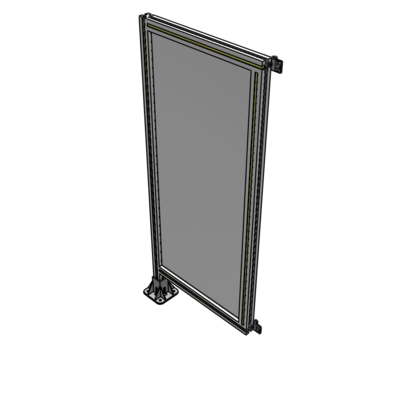A1-1400-0600-0150-HYPFA GUARDING PANEL 1400MM TALL X 600MM WIDE 1/4'' POLYCARBONATE