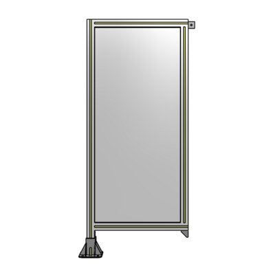 GUARDING PANEL 1400MM TALL X 600MM WIDE 1/4&#39;&#39; POLYCARBONATE