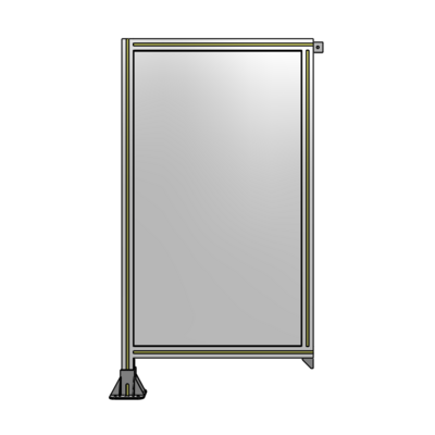 GUARDING PANEL 1400MM TALL X 750MM WIDE 1/4&#39;&#39; POLYCARBONATE