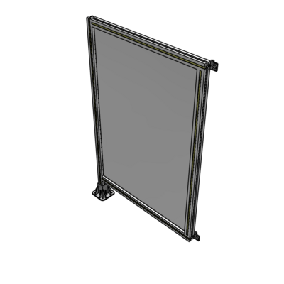 A1-1400-0900-0150-HYPFA GUARDING PANEL 1400MM TALL X 900MM WIDE 1/4'' POLYCARBONATE