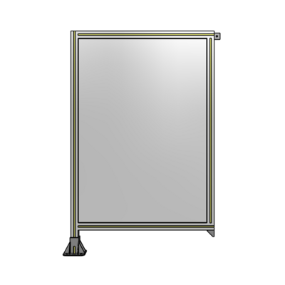 GUARDING PANEL 1400MM TALL X 900MM WIDE 1/4&#39;&#39; POLYCARBONATE