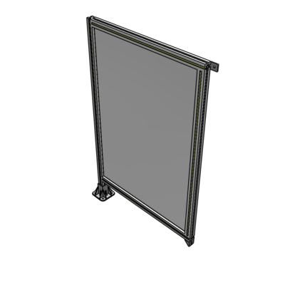 A1-1400-0900-0150-TYPFA GUARDING PANEL 1400MM TALL X 900MM WIDE 1/4'' POLYCARBONATE