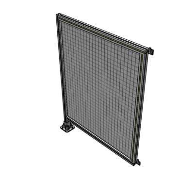 A1-1400-1050-0150-HYMFA GUARDING PANEL 1400MM TALL X 1050MM WIDE 1'' MESH