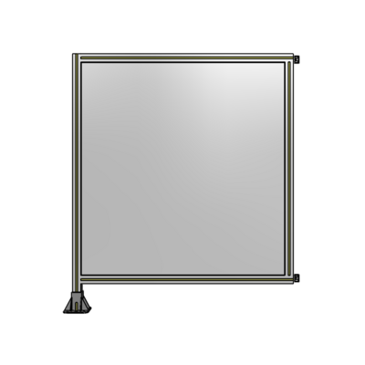 GUARDING PANEL 1400MM TALL X 1200MM WIDE 1/4&#39;&#39; POLYCARBONATE