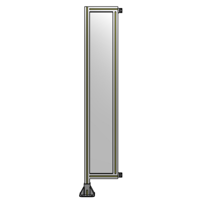 GUARDING PANEL 1700MM TALL X 300MM WIDE 1/4&#39;&#39; POLYCARBONATE